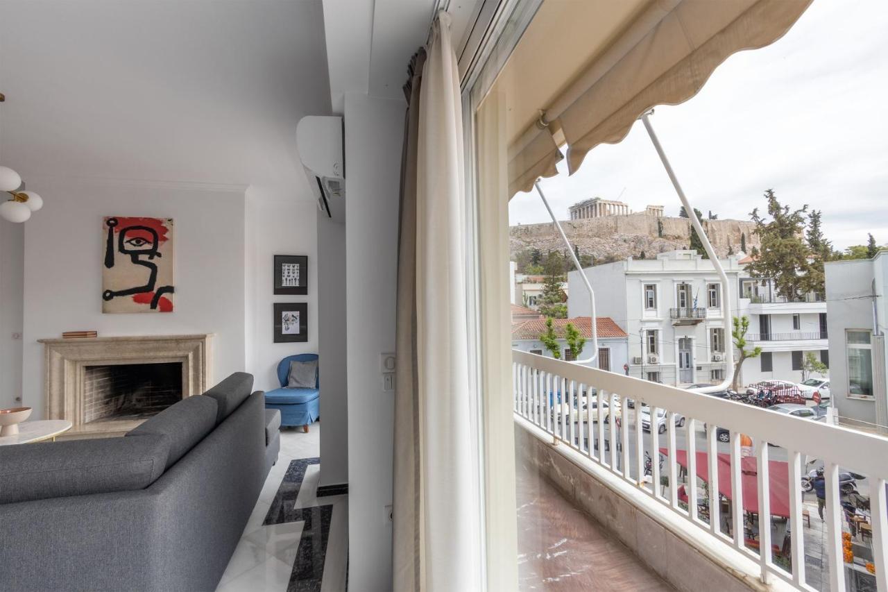 Deco Marble Apt With Acropolis View Athens Exterior photo