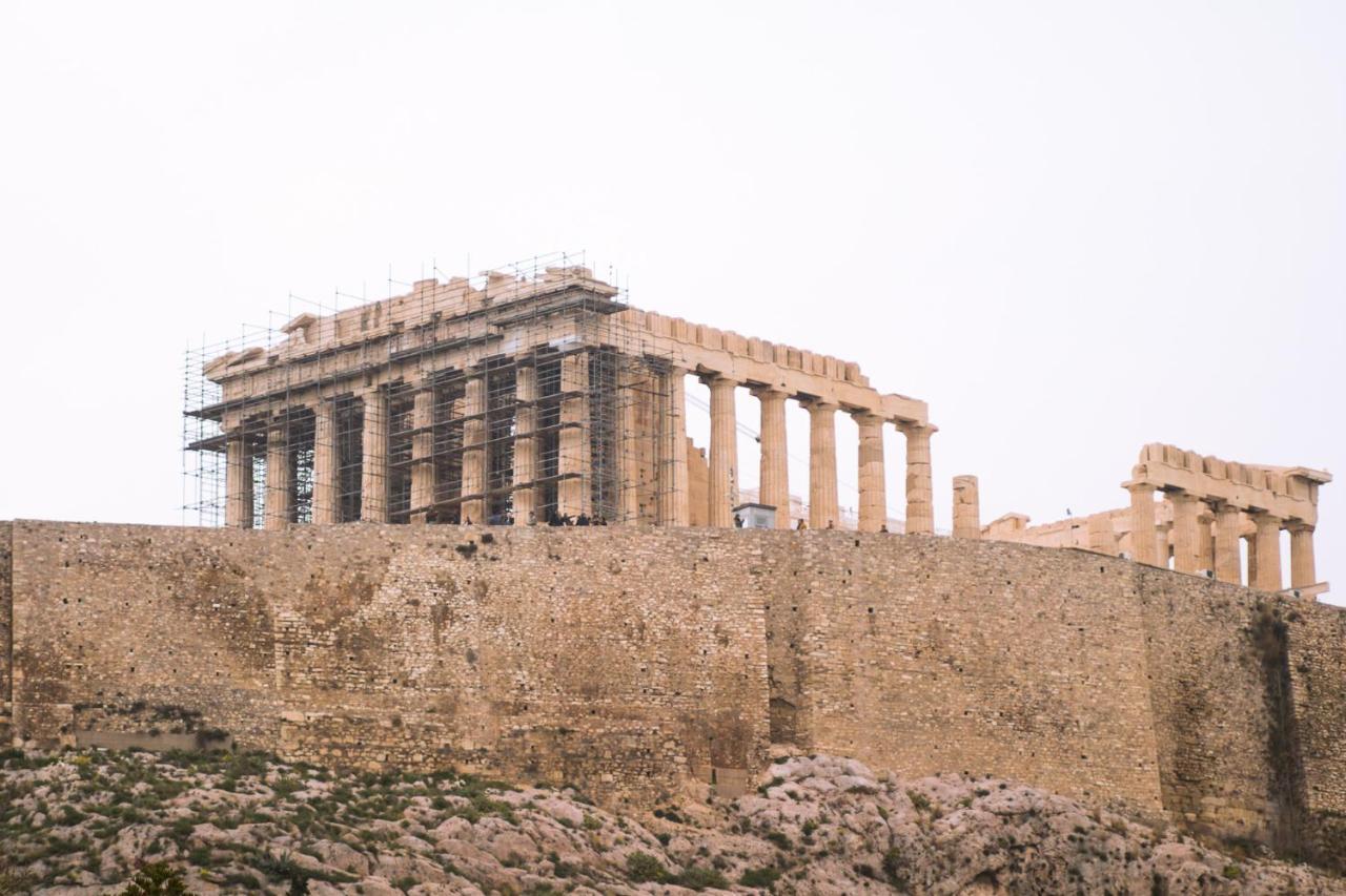 Deco Marble Apt With Acropolis View Athens Exterior photo